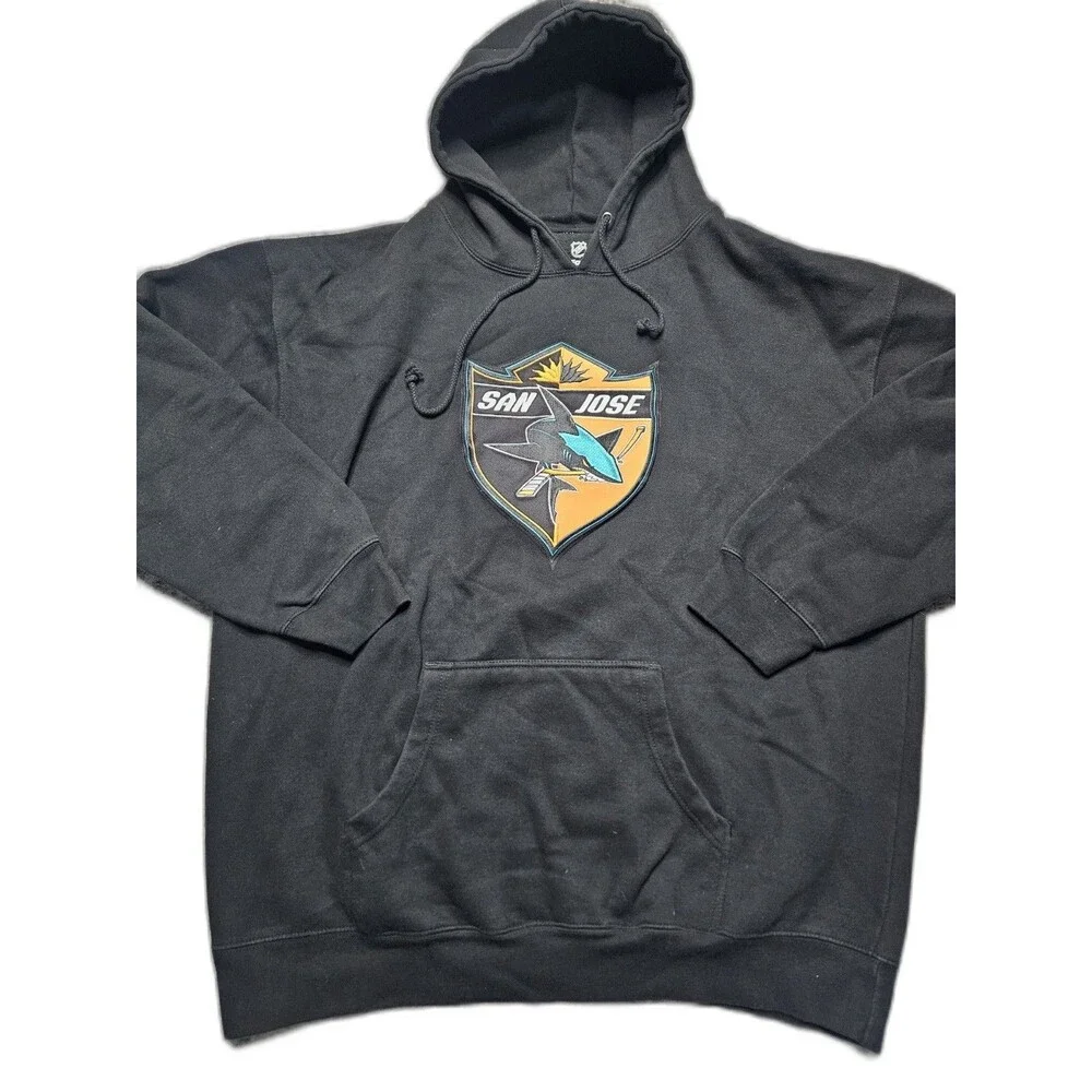 San Jose Sharks Fanatics Player Hoodie #49 Black Size 3XL NHL Hockey